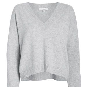 Intermix Elroy V-Neck Cashmere Sweater size P